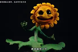 手工模型制作《植物大战僵尸》希望大家能够喜欢#模型图片