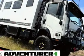 五十铃4x4轻卡越野房车（SLRV） #越野房车  #轻卡房车视频封面