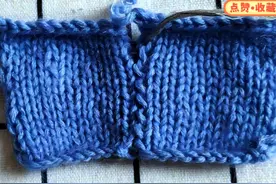 平针衣片无缝缝合教程，缝合简单，适合平针毛衣衣片边缝的缝合