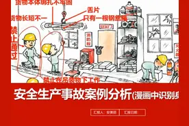 《安全生产事故案例分析》(漫画中识别身边的违章) #事故案例分析视频封面