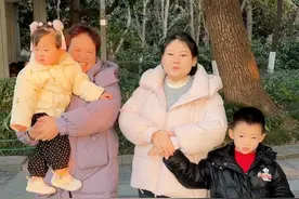 带60岁婆婆游西湖，第一次穿国风服装配簪花，一化妆真是眼前一亮#乡村生活家#新农人计划2025视频封面