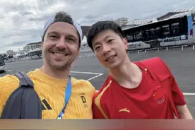 两个传奇！马龙与德国老将波尔每次见面都合影，德国老将波尔结束了他的最后一次奥运之旅（来源：央视新闻）#2024巴黎奥运会 #马龙 @抖音短视频视频封面