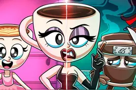 黑卡布奇诺小姐和卡布奇诺小姐 #动漫 #二次元 #内容启发搜索