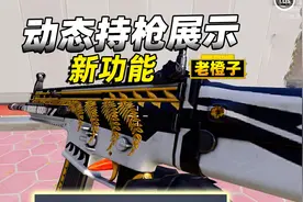 真的帅！和平精英新增动态持枪展示动作，以后多了个淘汰动画！