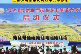 2025最美油菜花海汉中旅游文化节盛大启动，三秦大地油菜花海汉中只等你来。 （编辑：蒋雪 责编：柴雯雯）视频封面