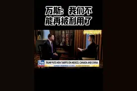 万斯：我们不能继续被利用了！ #万斯 #墨西哥 #加拿大 #美国关税 #川普视频封面