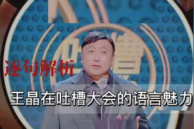逐句解读王晶在吐槽大会的语言艺术视频封面