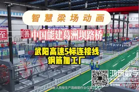 中国能建葛洲坝路桥—武阳高速5标连接线钢筋加工厂视频封面