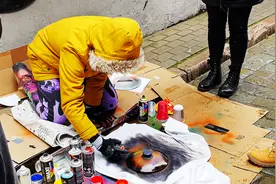 街头涂鸦整活技巧分享视频封面