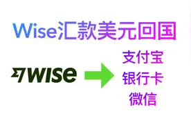wise一键汇款美元回支付宝/微信/银行卡，支付宝跨境收款视频封面