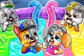 汪汪队立大功：狗狗们竟然被染成了灰色，到底发生了什么？视频封面