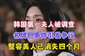 韩国第一夫人被调查,名牌包事件引发争议，整容美人已消失四个月视频封面