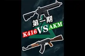 三角洲行动枪械对比第一期K416VSAKM！！