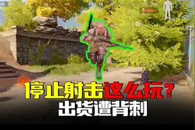 暗区突围：普农出货遭背刺，停止射击是这么玩的？