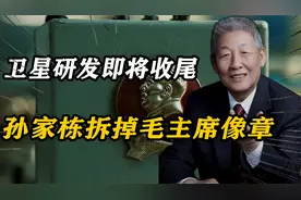 69年卫星研发即将收尾，孙家栋为何坚持拆掉毛主席像章，后来如何视频封面