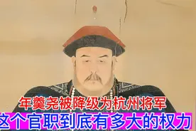 年羹尧被罢免大将军一职，降级为杭州将军，这个官职有多大的权力视频封面