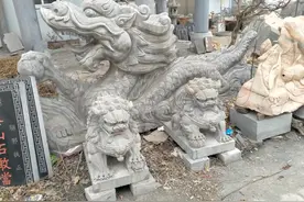 石雕蟠龙，石雕龙柱，石雕华表，石雕生肖龙，石龙祝您龙年大吉！图片