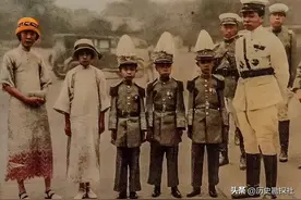 于凤至和4个孩子的私人相册，小儿子12岁病逝，女儿活了99岁图片