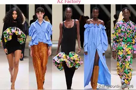 AZ Factory 2023春夏系列，直筒廓形的H字舒适感图片
