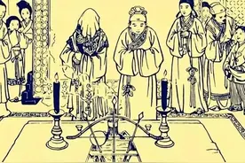 民间故事：青鳞巨蟒图片