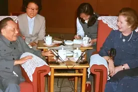82年撒切尔夫人访华，号称要武力强留香港，邓公：我们不怕图片