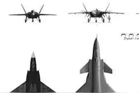 歼35有多大？与歼20同框才明白，为何它更适合做舰载机图片