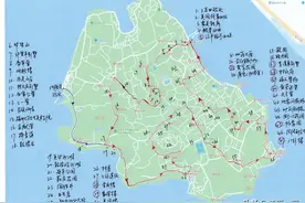 收藏好这份手绘厦门鼓浪屿路线图，带你玩遍90%以上的鼓浪屿景点图片