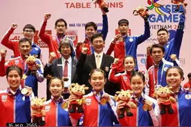 泰国乒乓球队大获成功！本届东南亚运动会夺得2枚金牌图片