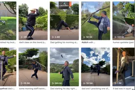 中国大爷硬核健身，十八般武艺折服TikTok网友图片