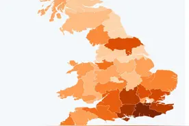 英国最富和最穷的地区及平均财富水平图片
