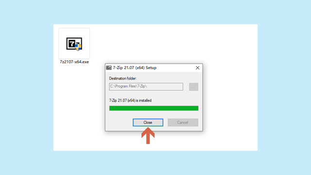 免费压缩/解压软件7-Zip 21.07图文安装教程，建站必备