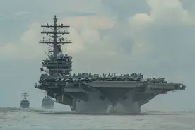 中美南海激烈交锋，轰6机队战巡立下大功，夜绕台湾要成为日常？图片