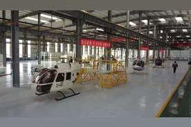 太原产国内首架正向研发直升机下线图片