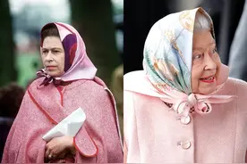 爱戴帽子也爱戴丝巾，悄悄告诉你英女王经常戴头巾的原因图片