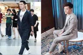 中年男人：为什么劝你穿西裤别配皮鞋？看40岁的胡歌，你就明白了图片