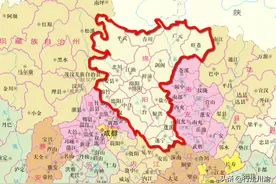 1976年的四川老地图曝光，当时的绵阳居然有这么大图片