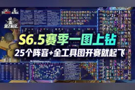 云顶S6.5赛季一图上钻！25个阵容开赛就起飞图片