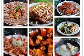 五一节家宴菜单，3-4口人，6菜1汤，经济实惠丰盛，下酒菜硬菜多图片