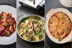 川香煳辣带鱼，家烧大黄鱼，姜茸焗鲜鲍，​大盘泡椒小海鲜，年糕龙虾...酒楼热卖的川味海鲜菜10例图片