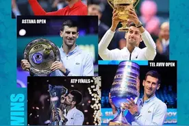 历年赛季夺冠最多的ATP球员：巨头霸榜，新人近年涌现图片
