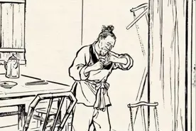 民间故事：木匠赴丧宴，见妇人内穿衣裙凌乱有蹊跷，悄悄布下机关图片