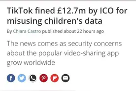 罚款上亿！围剿TikTok是否闹剧？图片