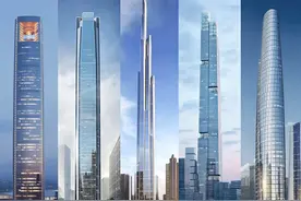 GDP前十强城市在建的最高建筑——仅北上广没有400米级摩天楼图片
