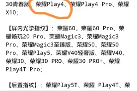 为什么更新鸿蒙最新系统后却没有了指纹识别？图片