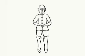 自学《陈鑫-太极拳图说》第十二势 金刚捣碓第三，架势整理及探讨图片