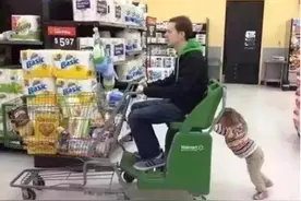 爸爸带娃，孩子活着就好！这些搞笑段子你有没有中招图片