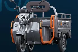 雅迪推出ET132电动三轮车，搭载SFC磁动力电机，动力足，续航更远图片