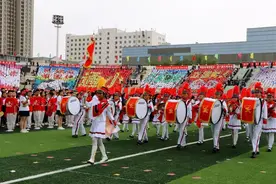 体育事业欣欣向荣 运动健儿舒展风采2023年玉泉区学生、职工、农民运动会开幕图片