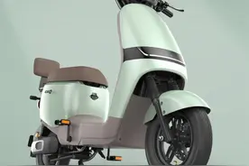 爱玛推出星辰A106，时尚圆润造型，搭载大容量电池，续航更远图片