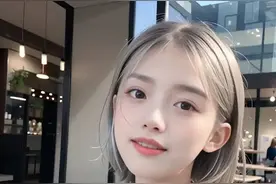 短发美少女，别样韵味更吸引人图片